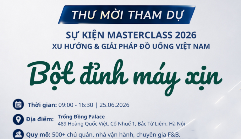 MasterClass Hà Nội 2026: Hải Âu Group & ThucPham.com Ra Mắt Giải Pháp Bột Đỉnh – Máy Xịn